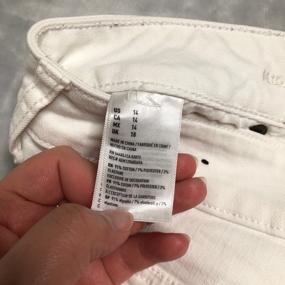 American Eagle AE Stretch Denim Mom Shorts - Picture 8 of 9